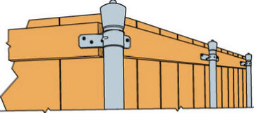Fence Post Caps & Tops