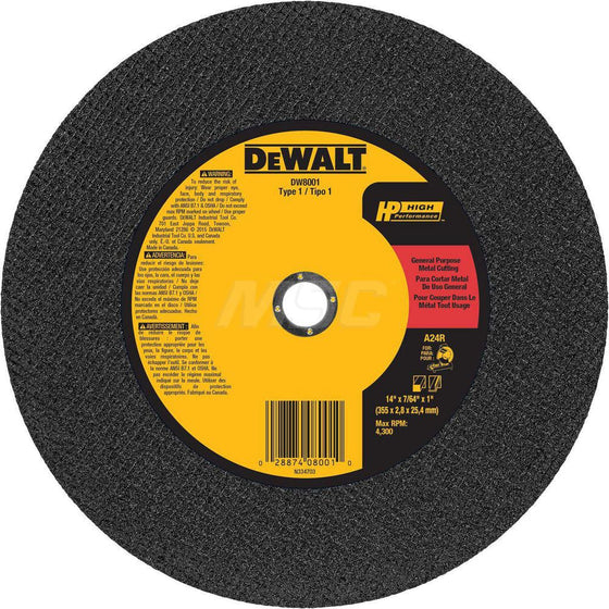 14x7/64 Chop Saw Wheel, 10/Pack