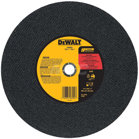 14x7/64x1Fab Cut Wheel, 10/Pack