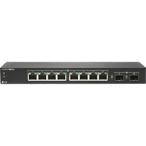 SonicWALL 02-SSC-2462 8 Port Gig Switch 2 SFP