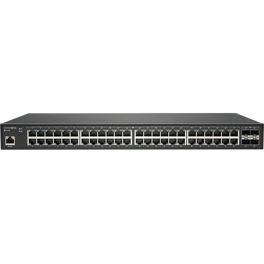 SonicWALL 02-SSC-2465 48 Port Gig Switch 4 SFP Plus