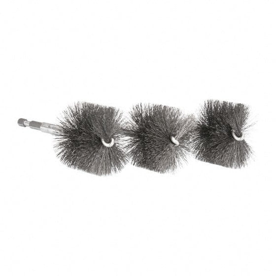 Set of 3 2" Fitting Brushes for Efficient Cleaning and Maintenance