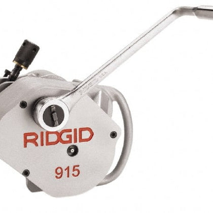 915 Manual Roll Groover with 2"-6" Schedule 10 Roll Set - Lightweight & Portable Design