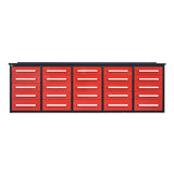 10 ft Heavy Duty Workbench with 25 Drawers