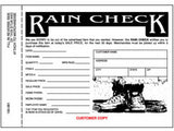 Raincheck/Repair TAG/Return FORM