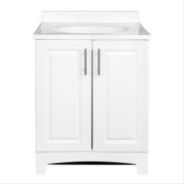 24" WHT Combo Vanity