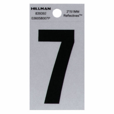 Hillman Fasteners 839392 2" BLK #7 Adhesive