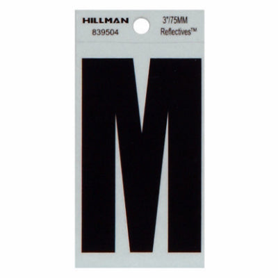 3" BLK M Thin Adhesive