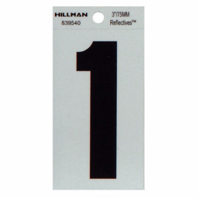 3" BLK 1 Thin Adhesive