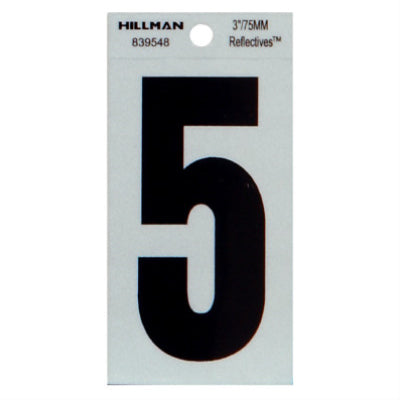 3" BLK 5 Thin Adhesive