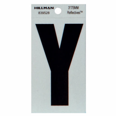 3" BLK Y Thin Adhesive