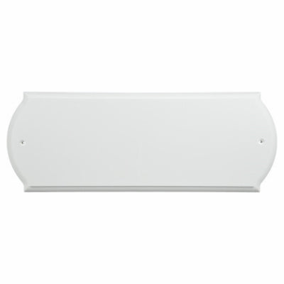6X17 WHT Address Plaque