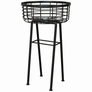 20" BLKWire Plant Stand