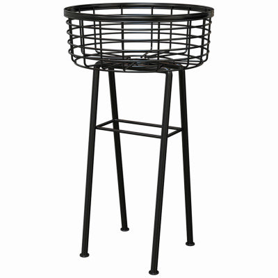 20" BLKWire Plant Stand