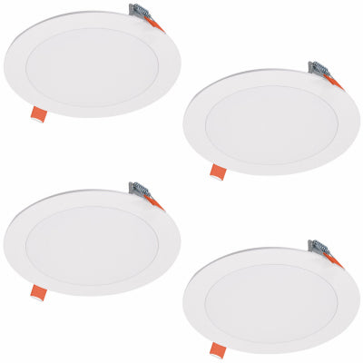 4PK 6" Rnd LED Mnt Kit