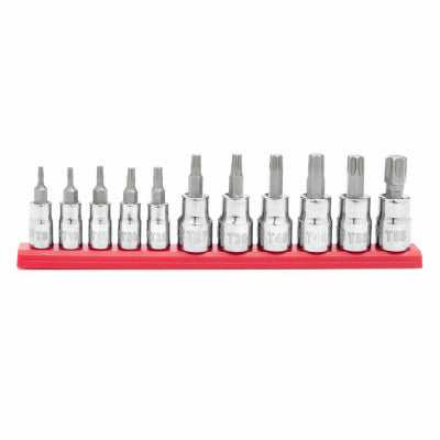 MM 11PC 1/4 3/8 SS Torx