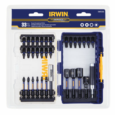Irwin Industrial Tool Co IWAF1333 33PC Impact Bit Set