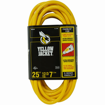 Southwire/Coleman Cable 2883 25 YLW JKT EXT Cord