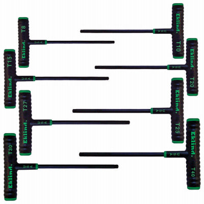 Eklind Tool Co 68688 8PC Torx T-Key Set