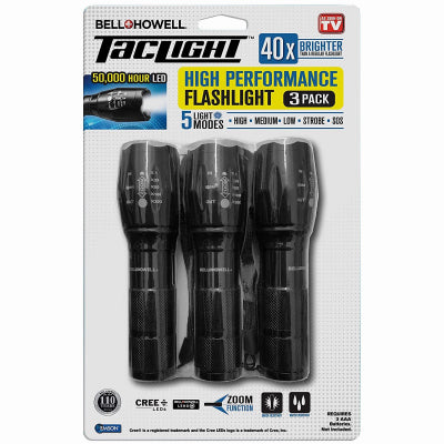 Emson Div. Of E. Mishon 7000 3PK Taclight Flashlight