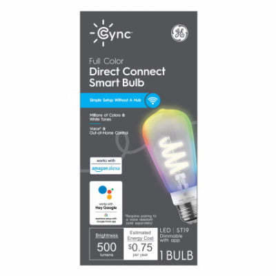 GE 6W ST19 Smart Bulb