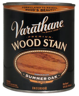 RUST-OLEUM 211689H QT SummOak Oil WD Stain