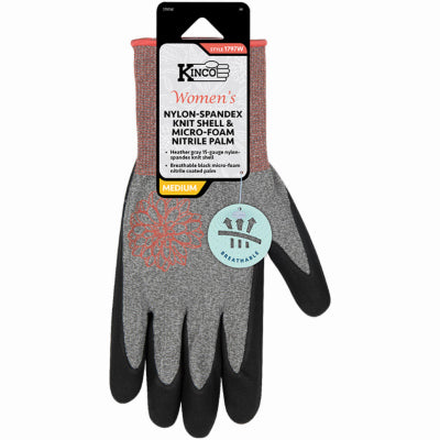 Kinco International 1797W-M MED WMN Nyl Glove