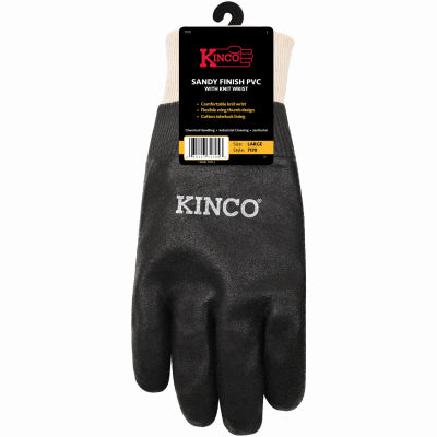 Kinco International 7170-L LG BLK Sandy Glove