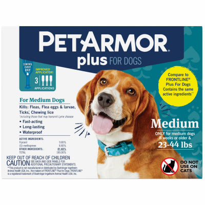 Sergeants Pet Care Prod 05306 PetArmor Plus MED Dog