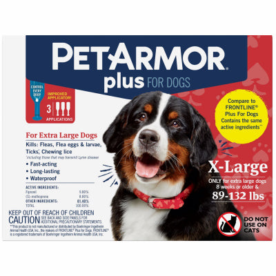 Sergeants Pet Care Prod 05308 PetArmor Plus XL Dog