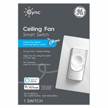 G E LIGHTING 93128847 GE Fan Smart Switch