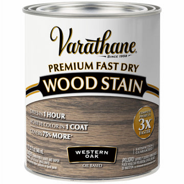 RUST-OLEUM 370719 QT Western Oak WD Stain