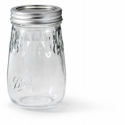 Rubbermaid Inc/Jarden 1440061199 Ball 4PK 16OZ Flute Jar