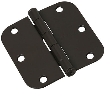 National Mfg/Spectrum Brands Hhi N830-428 BLK 3.5" 5/8 RC Hinge