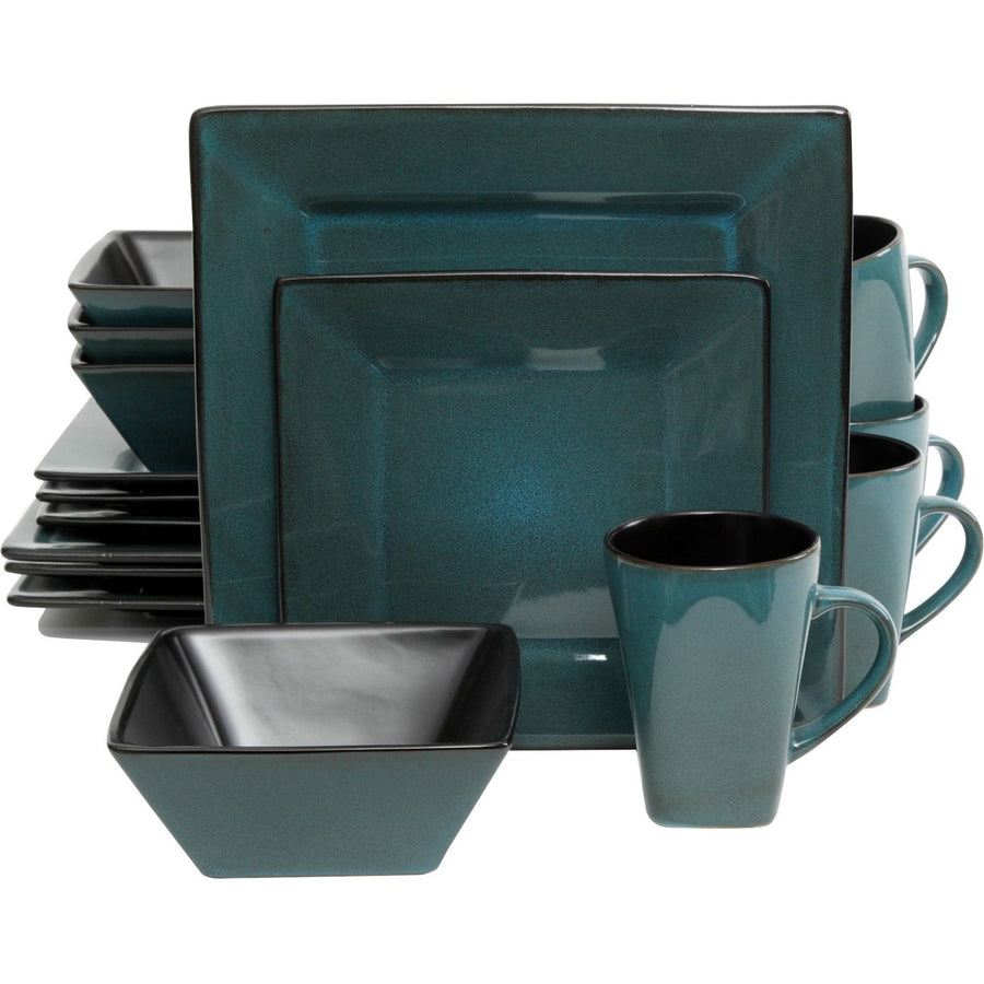 Gibson 107276.16 GE Kiesling Dinnerware Blue 16