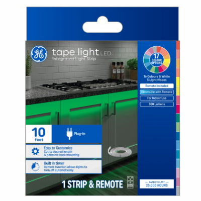 GE 10' CLR PI LED Strip