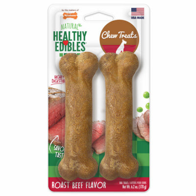 Nylabone Products NE803TPP 2CT Roast Beef Bone