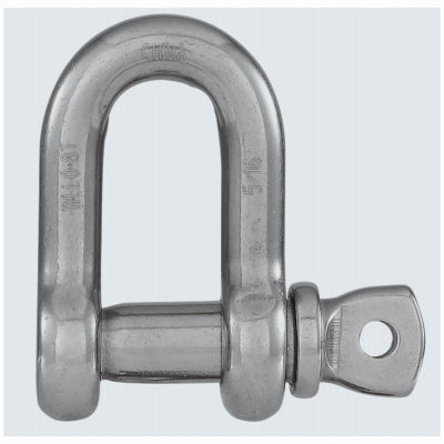 National Mfg/Spectrum Brands Hhi N100-354 1/4" SS D Shackle