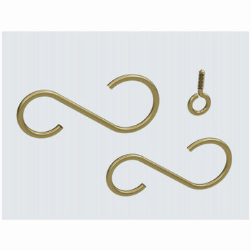 National Mfg/Spectrum Brands Hhi N275-123 3-1/2 BRS EXT Hook Kit