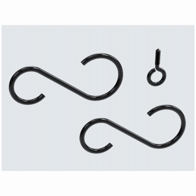 National Mfg/Spectrum Brands Hhi N275-149 3-1/2" BLK Ext Hook Kit