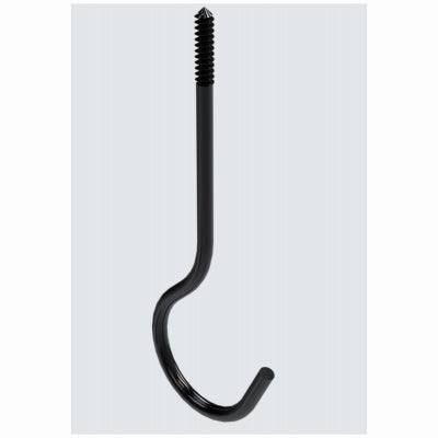 6" BLK Ceiling Hook
