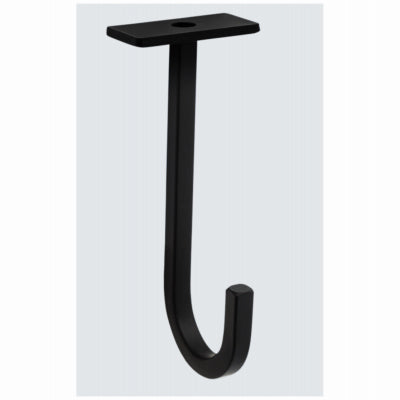 5" BLK Ceiling Hook