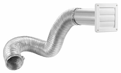 Lambro Industries 313W 4x8 ALU Dryer Vent Kit