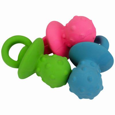 Multipet International 44205 4" LTX Pacifier Dog Toy