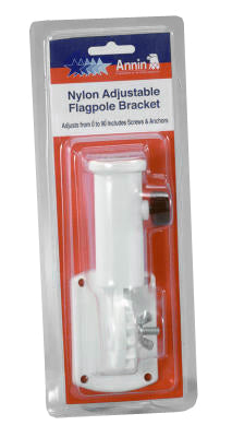 Annin Flagmakers 642630R WHT ADJ Flag Bracket
