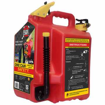 SURECAN INC SUR5SFG2 5GAL Safety Gas Can
