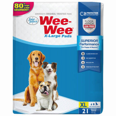 Jodi International/Fourpaws 100543076 21PK XL Wee-Wee Pads