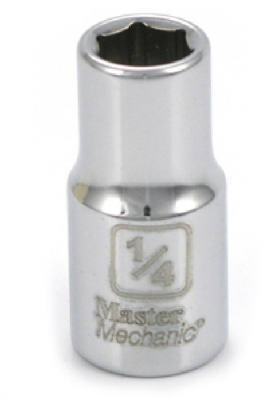 MM 1/4DR 1/4 6PT Socket