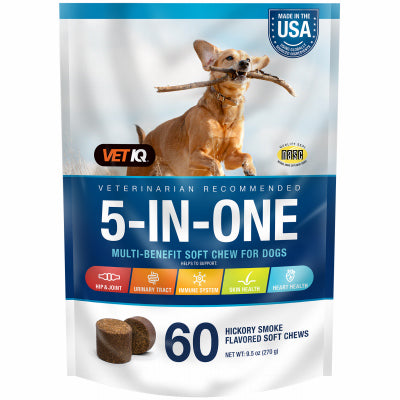 Sergeants Pet Care Prod 00138 VetIQ 5/1 Multi Chews