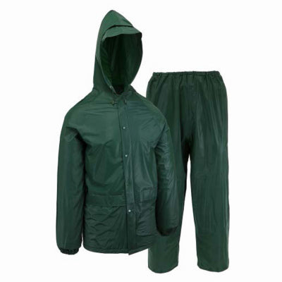 LG GRN PVC Rainsuit
